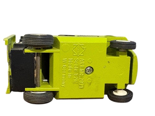 Carretilla elevadora ERTL 1:24 diecast Clark modelo GPX 20 rueda faltante - Imagen 13 de 15
