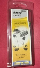 HOPKINS Towing Solutions 4 wire flat connector set 48175 new