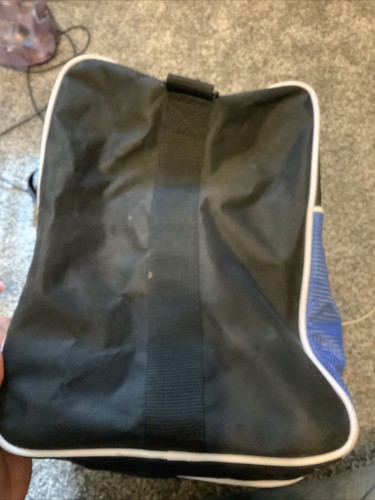 Strike Force Single Bowling Ball Carry Bag Blue KRX Good Condition - Picture 3 of 7