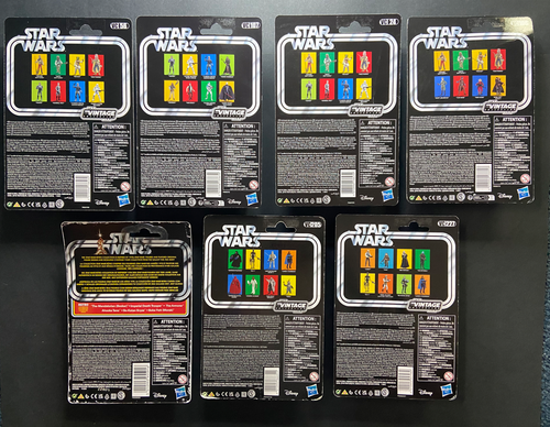 Star Wars The Vintage Collection LANDO WOOOF WEEQUAY & MORE Kenner Lot Set of 7 - Picture 2 of 9