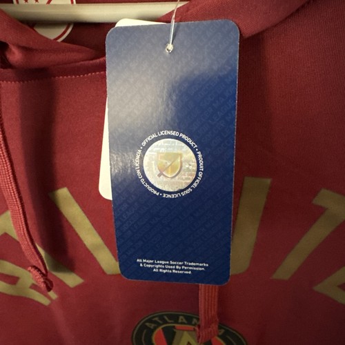 Atlanta FC Lightweight Hoodie NWT Large - Picture 5 of 11