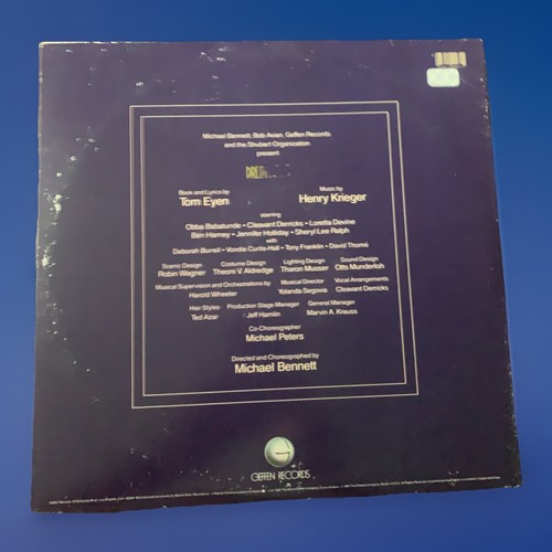 Dreamgirls Original Broadway Cast Recording 1981 PROMO Vinyl LP Geffen Records - Picture 2 of 7