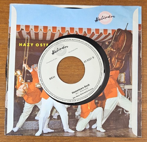 HAZY OSETRWALD SEXTETT "St. Louis Blues Cha-Cha" M- 1959 WL PROMO 7" Heliodor 45 - Bild 2 von 4