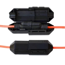 CordSafe PLUS Black Extension Cord Plug Safety Cover - Weather-Resistant Plug Pr