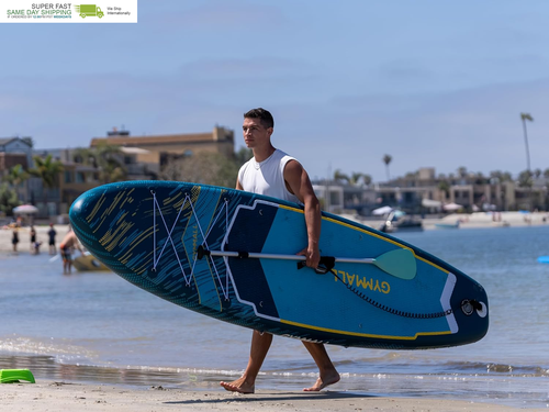 Paddle Boards for Adults & Youths of All Skill Levels, Wide & Non-Slip Deck Desi - Picture 9 of 9