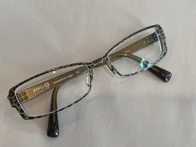 Zero G Titanium  Leopard  Eyeglass Frame