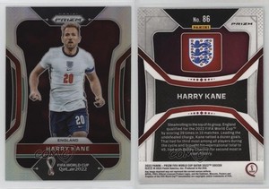 2022 Panini Prizm World Cup Qatar Silver Prizm Harry Kane #86