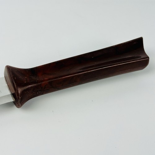 Cuchillo deshuesador de filete vintage Feemster acero inoxidable EE. UU. mármol marrón baquelita - Imagen 5 de 5