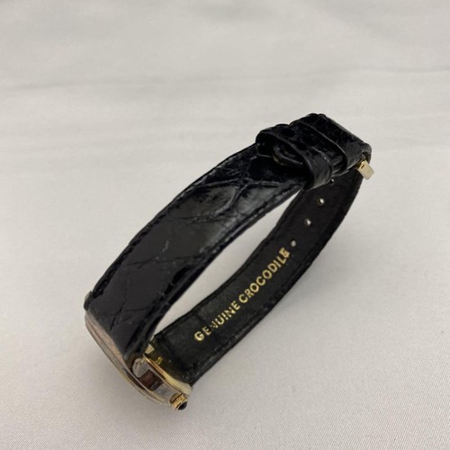 Seiko 43-3180 SV925 ASGP Herren Quarz Polster Gold 31,5mm Leder Vintage Analog - Bild 10 von 24