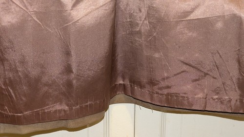 1960's Vintage Tan Suede Overcoat with Mink Fur Trim - Picture 4 of 12