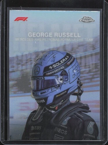 2024 Topps Chrome F1 George Russell HC-5 Helmet Collection - product listing photo