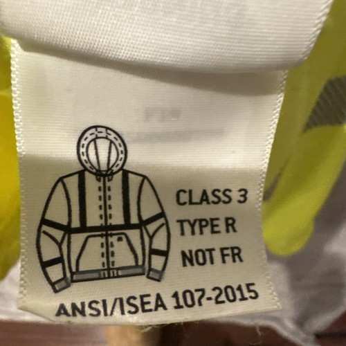 Giacca Carhartt 3xl alta visibilità zip cappuccio classe 3 giallo - Foto 9 di 21