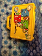 Vintage 1979 Fisher Price 638 Plastic Play Lunch Box Toy USA