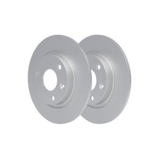 2x Bremsscheibe ATE 24.0108-0107.1 passend für CITROËN PEUGEOT