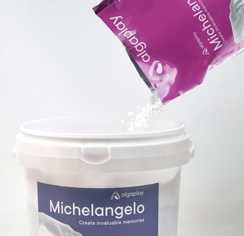 Michelangelo Moulding Alginate 1800g (4 buste da 450 g ) Alginato cromatico per - Foto 3 di 6