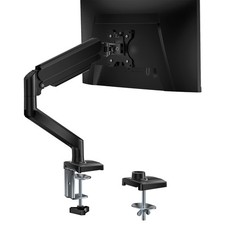 Single Monitor Mount, Gas Spring Monitor Arm for 17-34 inch Screens, Adjustab...