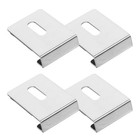  4 Pcs Mirror Holder Clips Mounting Spiegelklammern Spiegelclips Glashalterclips