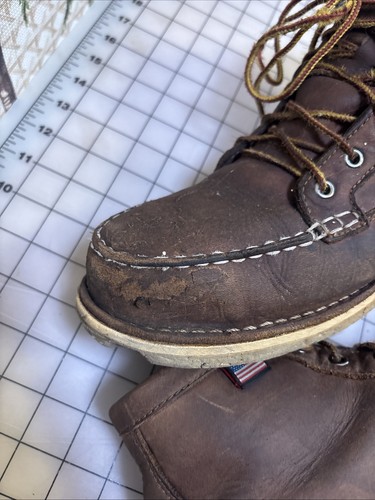 Danner Bull Run Moc 6" Stahlkappe Stiefel Braun Herren Größe 10,5 D (BESCHREIBUNG LESEN) - Bild 22 von 24
