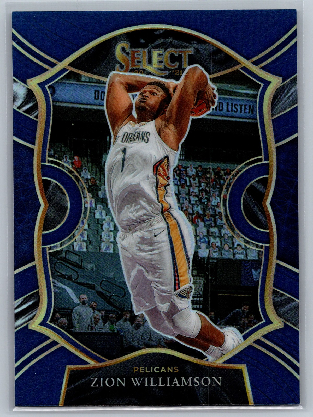 2020  Panini Select Silver Prizm 1 Zion Williamson