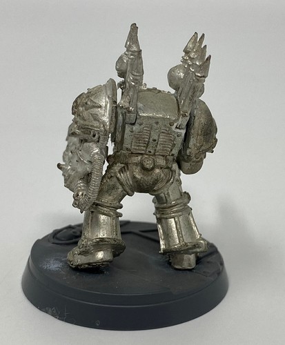 Warhammer 40k: Chaos Space Marines Terminator x3 METAL OOP GAMES WORKSHOP - Picture 13 of 15