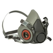 Self-Priming Filter Gas Mask 6200 – Double Cartridge Chemical Respirator Protect
