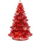 Christmas Tree Figurine Resin Christmas Tree Mini Desktop Decor