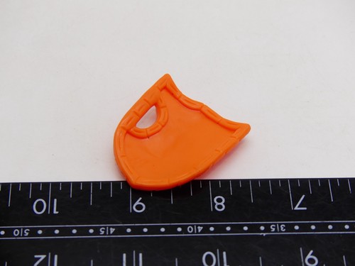1991 Teenage Mutant Ninja Turtles Make My Day Leo Shield Part TMNT Figure Cop - Picture 3 of 3