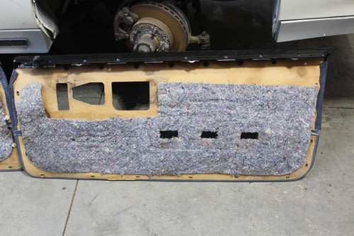 82-92 Camaro Z28 IROC RS Driver & Passenger Door Panels Blue Original GM - Picture 5 of 13