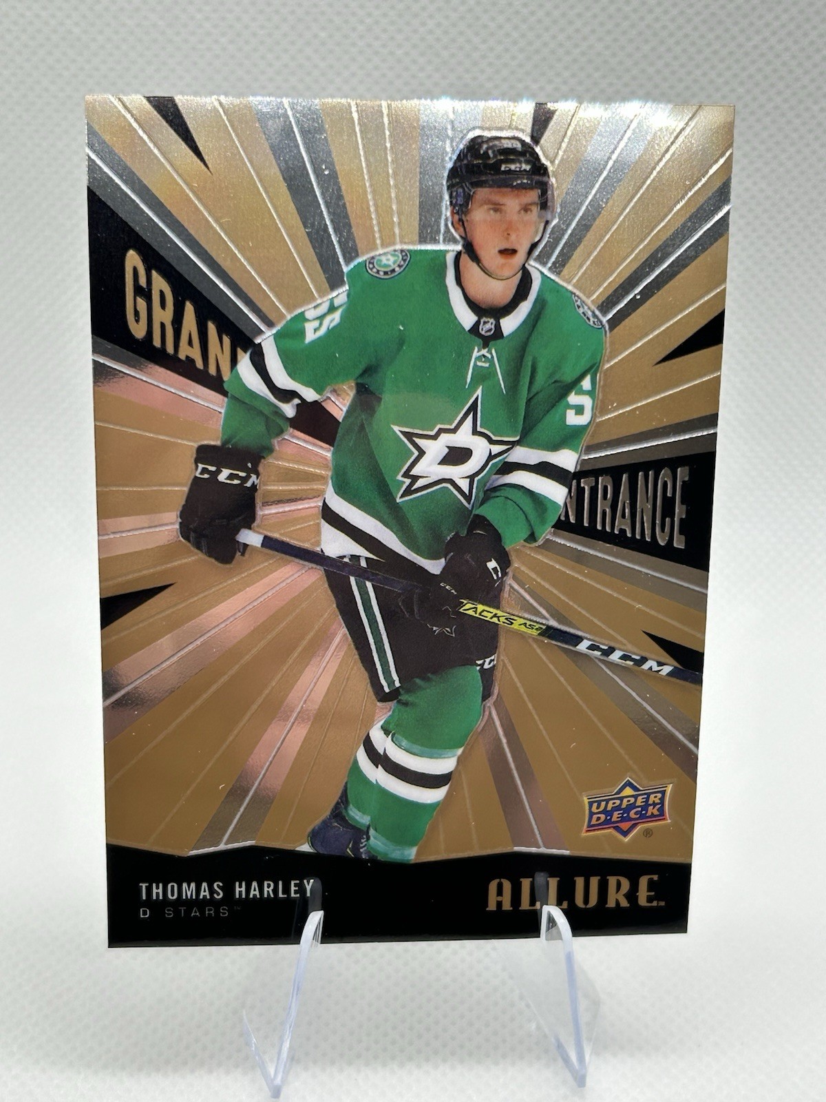 Thomas Harley 2020-21 Upper Deck Allure Grand Entrance Dallas Stars GE17