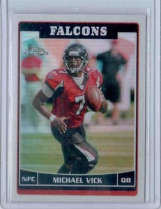 2006 TOPPS CHROME REFRACTOR #28 - MICHAEL VICK