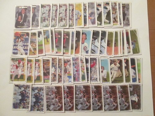 2007 Upper Deck Masterpiece Baseball Lot 65 w/stars & HOF Great 4 Set Builders - Picture 2 of 2