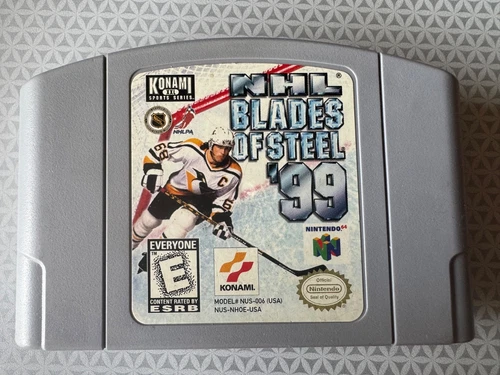Blades of Steel 99 N64 Nintendo 64 1999 NHL Konami - Tested, Cleaned, Authentic
