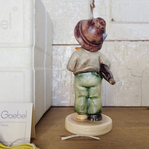 Hummel "Lost Stocking" Vintage Figurine by Goebel, West Germany 1965, Signed - Picture 4 of 8