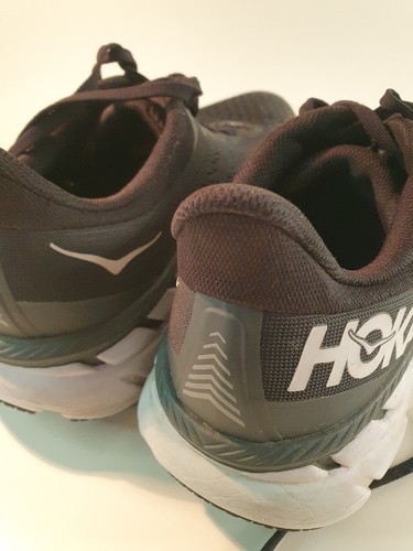 Hoka One One Womens Clifton 7 1110509 BWHT Black Running Shoes Sneakers Size 9.5 - Picture 14 of 20