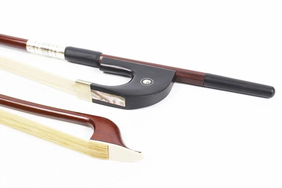 Advanced 4/4 Upright bass bow, Germany style brazilwood double bass bow - Image 2 of 4
