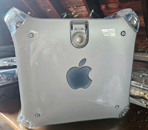 Vintage Apple Power MacG4 M5183 300MHz Desktop Blue 10GB HDD - Picture 2 of 8