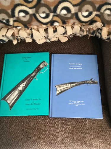 Long Rifles Of Virginia And Gunsmith Of Virginia Book Both Signed