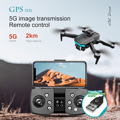 GPS-Powered S132 Drone (2 Batteries) - Precision Navigation for Aerial Missions - Picture 14 of 24