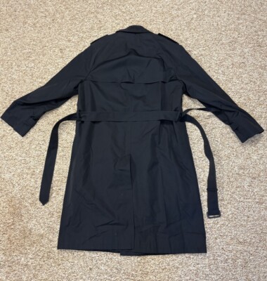NEWPORT HARBOR long coat usa製 Newport Harbor Trench Coat Long Blue Made In USA Size Large