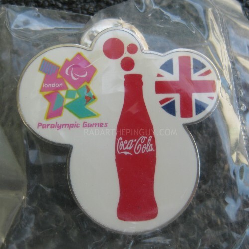2012 London Summer Paralympic Coca Cola Pin - Imagen 1 de 1