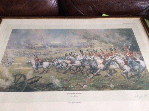 Battle of Waterloo Print Elizabeth Kitson