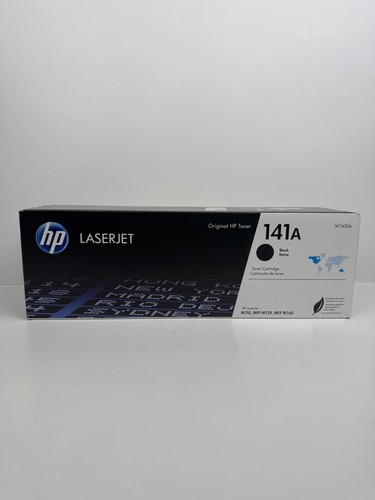 HP 141A Schwarz Original LaserJet Tonerkartusche W1410A Black Noire NEU Versiegelt