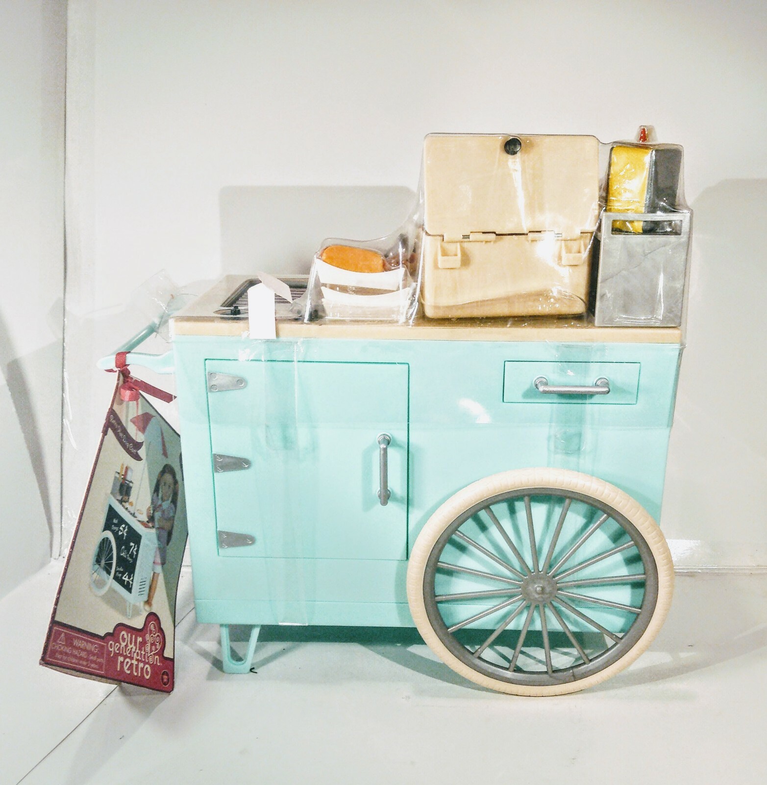 our generation retro hot dog cart