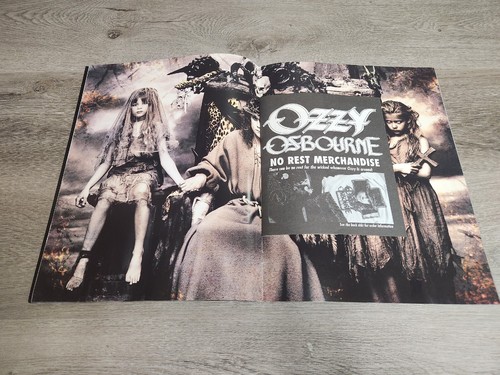 Ozzy Osbourne No Rest For The Wicked 1988 Tourprogramm, Merch-Beilage & Ticket - Bild 4 von 7