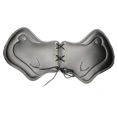 Deflectores de cubierta de motor de cuero PU protectores térmicos universales para silla de montar de motocicleta 2 PIEZAS - Imagen 5 de 9