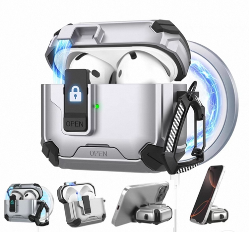 Airpods Pro/Pro2 Case Cover(Silver)