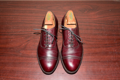 Alden Burgundy Calfskin