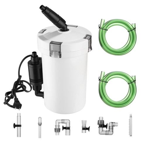 3-Stage External Aquarium Filter 6W 28Gal Fish Tank Canister Filter w/ Pump Kit - Picture 11 of 12