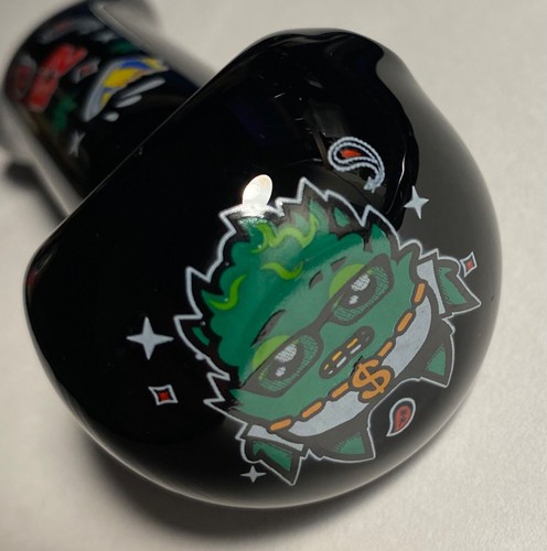 Hand Blown Glass Pipe 4” - Picture 2 of 6