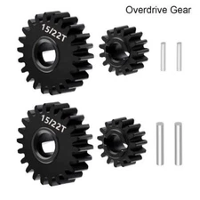 Powerhobby Hardened Steel 15T + 22T Portal Gears Redcat Ascent-18